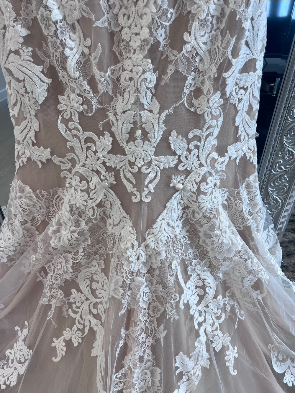 Elegant Demetrios mermaid wedding dress - Picture 10 of 16
